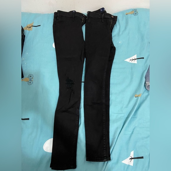 Bundle of black advanced stretch skinny jeans - Picture 1 of 7